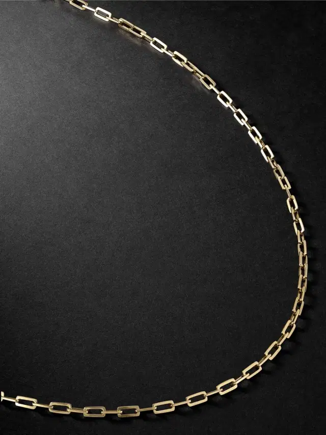18-Karat Gold Chain Necklace - Men