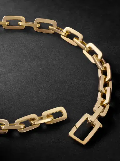 SHAY 18-Karat Gold Diamond Chain Bracelet - Men | Thumbnail 3