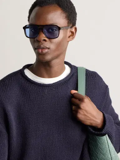 Cutler and Gross Aviator-Style Tortoiseshell Acetate Sunglasses - Men | Thumbnail 2 Cutler and Gross Aviator-Style Tortoiseshell Acetate Sunglasses - Men | Thumbnail 2
