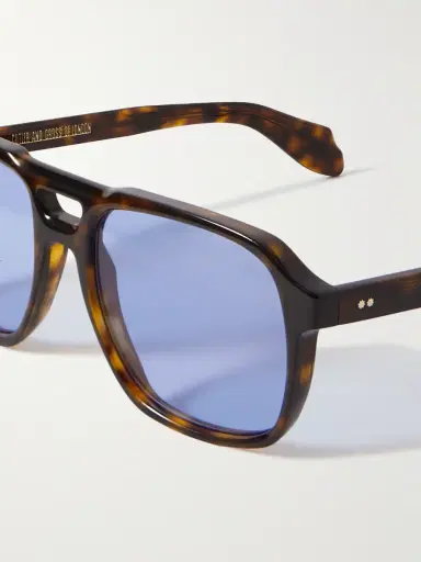 Cutler and Gross Aviator-Style Tortoiseshell Acetate Sunglasses - Men | Thumbnail 3 Cutler and Gross Aviator-Style Tortoiseshell Acetate Sunglasses - Men | Thumbnail 3