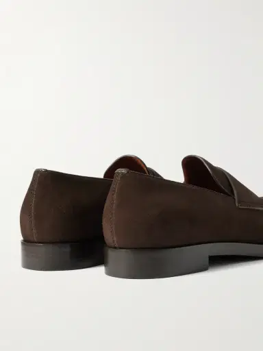 Zegna Torino Suede Loafers - Men | Thumbnail 5 Zegna Torino Suede Loafers - Men | Thumbnail 5