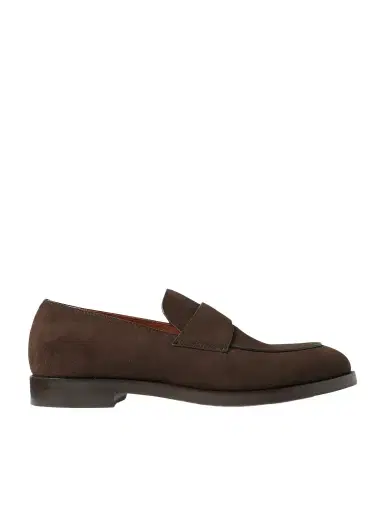 Zegna Torino Suede Loafers - Men | Thumbnail 1 Zegna Torino Suede Loafers - Men | Thumbnail 1