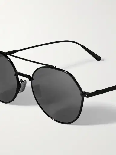 DIOR Eyewear DiorBlackSuit R6U Aviator-Style Metal Sunglasses - Men | Thumbnail 3 DIOR Eyewear DiorBlackSuit R6U Aviator-Style Metal Sunglasses - Men | Thumbnail 3
