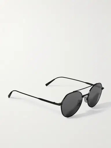 DIOR Eyewear DiorBlackSuit R6U Aviator-Style Metal Sunglasses - Men | Thumbnail 4 DIOR Eyewear DiorBlackSuit R6U Aviator-Style Metal Sunglasses - Men | Thumbnail 4
