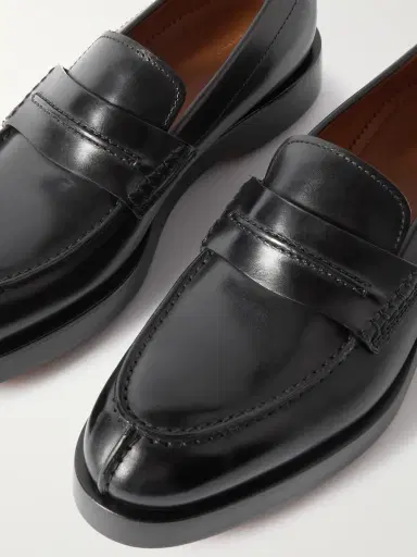 Zegna Udine Leather Penny Loafers - Men | Thumbnail 6 Zegna Udine Leather Penny Loafers - Men | Thumbnail 6