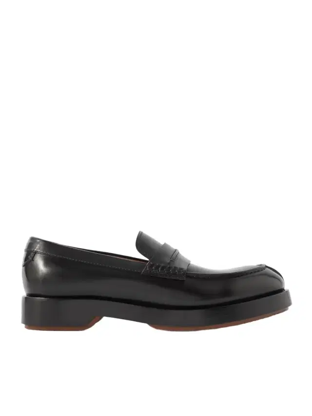 Zegna Udine Leather Penny Loafers - Men