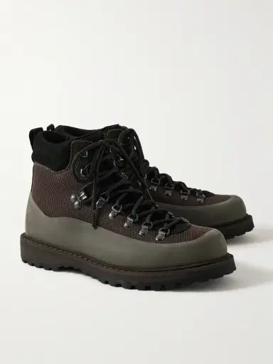 Diemme Roccia Vet Sport Suede and Rubber-Trimmed Tech-Shell Hiking Boots - Men | Thumbnail 4 Diemme Roccia Vet Sport Suede and Rubber-Trimmed Tech-Shell Hiking Boots - Men | Thumbnail 4
