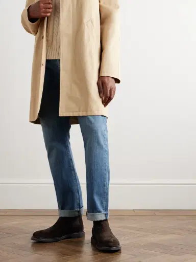 Common Projects Waxed-Suede Chelsea Boots - Men | Thumbnail 2 Common Projects Waxed-Suede Chelsea Boots - Men | Thumbnail 2