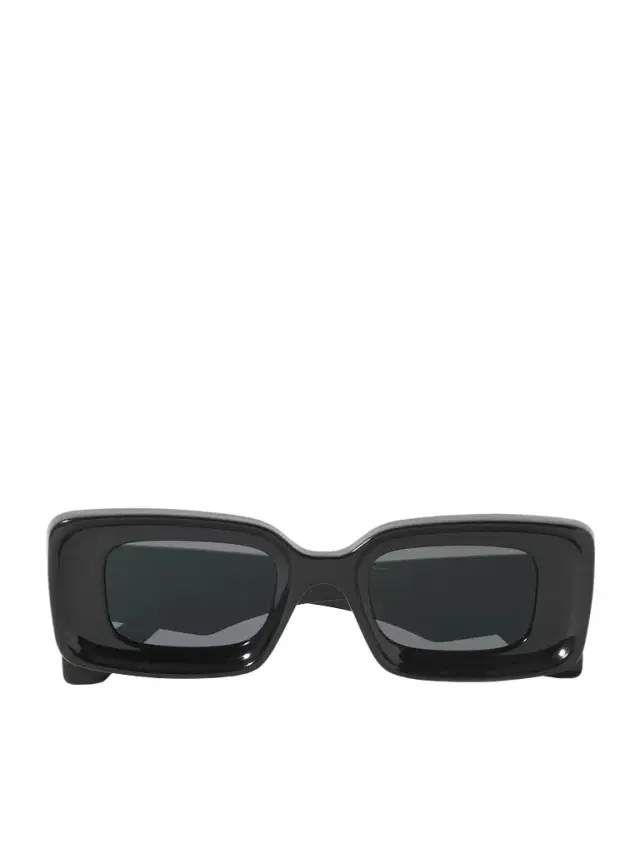 Anagram Rectangular-Frame Acetate Sunglasses - Men Anagram Rectangular-Frame Acetate Sunglasses - Men
