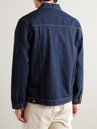 Sunspel Selvedge Denim Jacket - Men | Thumbnail 3 Sunspel Selvedge Denim Jacket - Men | Thumbnail 3