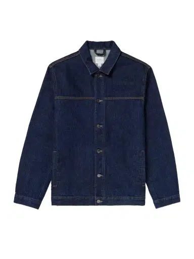 Sunspel Selvedge Denim Jacket - Men | Thumbnail 1 Sunspel Selvedge Denim Jacket - Men | Thumbnail 1