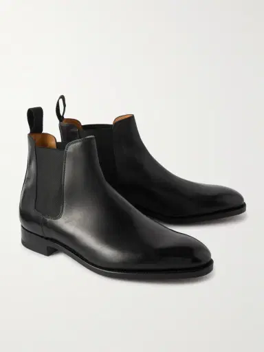 John Lobb Lawry Leather Chelsea Boots - Men | Thumbnail 4