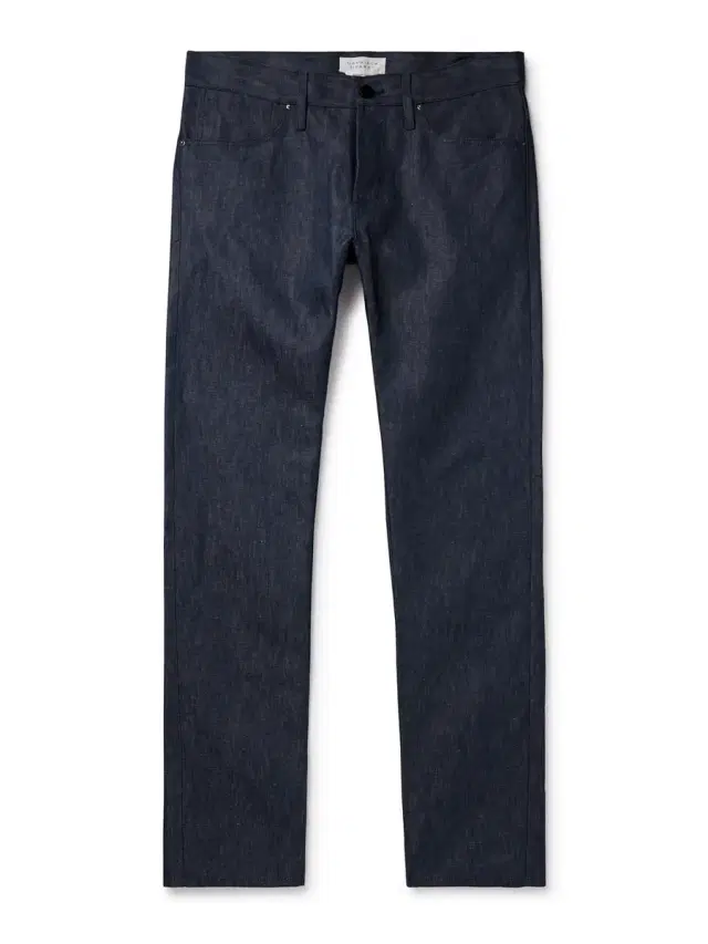 Gabriela Hearst Anthony Slim-Fit Straight-Leg Cotton and Linen-Blend Chambray Trousers - Men