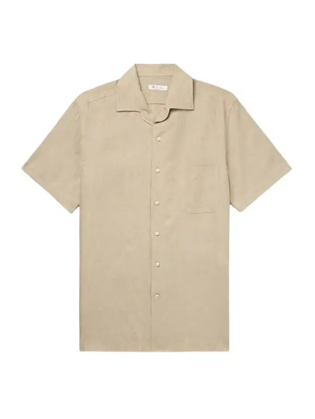 Loro Piana André Camp-Collar Linen Shirt - Men