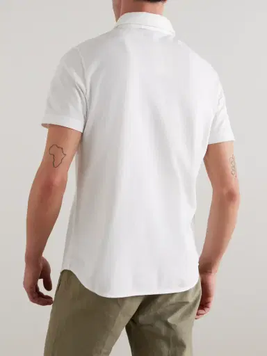 Loro Piana Cotton-Piqué Polo Shirt - Men | Thumbnail 4 Loro Piana Cotton-Piqué Polo Shirt - Men | Thumbnail 4