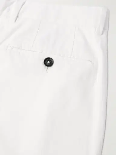 Zegna Straight-Leg Garment-Dyed Stretch-Cotton Twill Chinos - Men | Thumbnail 4