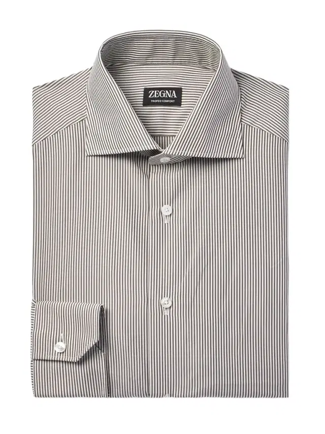 Cutaway-Collar Striped Trofeo™ Shirt - Men