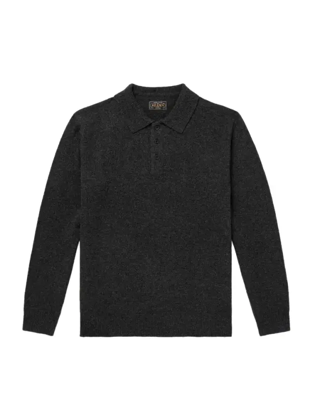 Wool Polo Shirt - Men
