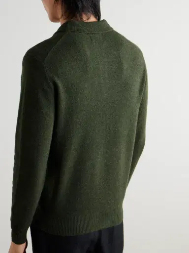 Beams Plus Wool Polo Shirt - Men | Thumbnail 3 Beams Plus Wool Polo Shirt - Men | Thumbnail 3