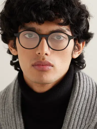 Brunello Cucinelli Round-Frame Acetate Optical Glasses - Men | Thumbnail 2