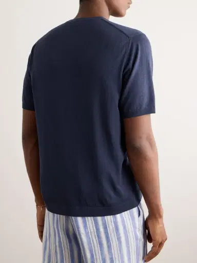 Loro Piana Bay Cotton T-Shirt - Men | Thumbnail 4 Loro Piana Bay Cotton T-Shirt - Men | Thumbnail 4
