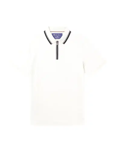 Loro Piana Regatta Stretch-Cotton Piqué Zip-Up Polo Shirt - Men | Thumbnail 1 Loro Piana Regatta Stretch-Cotton Piqué Zip-Up Polo Shirt - Men | Thumbnail 1