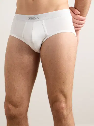 Zegna Stretch-Cotton Briefs - Men | Thumbnail 2