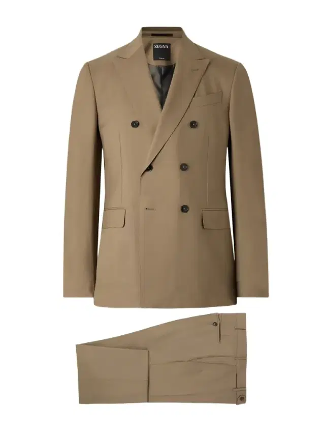 Zegna Double-Breasted Trofeo™ Wool-Twill Suit - Men