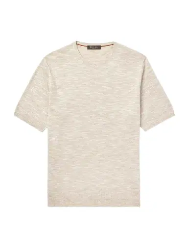 Loro Piana Linen and Silk-Blend T-Shirt - Men | Thumbnail 1