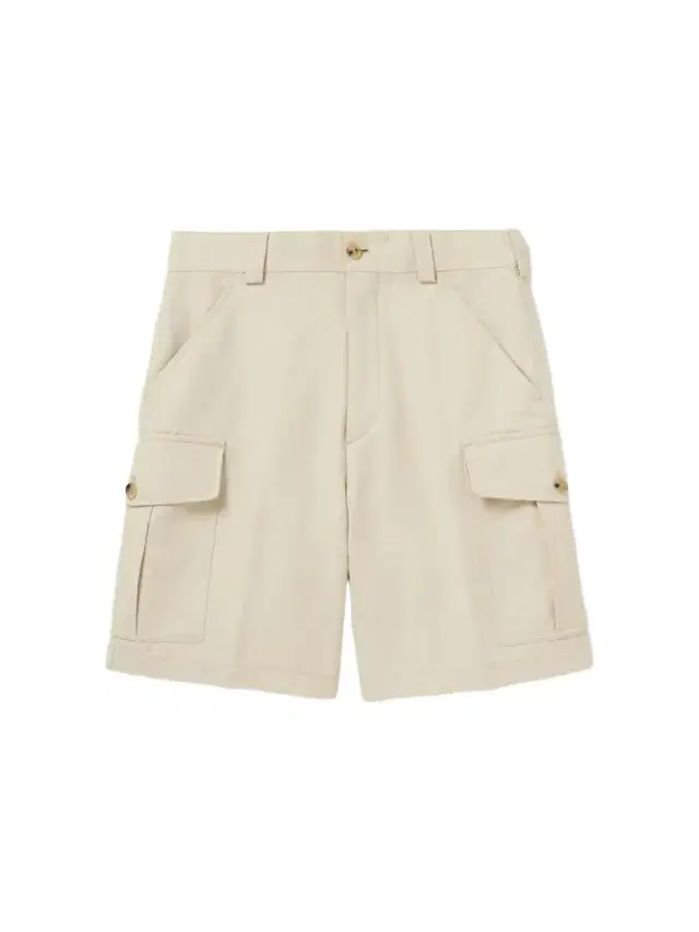 Loro Piana Bizen Wide-Leg Cotton and Linen-Blend Canvas Cargo Shorts - Men