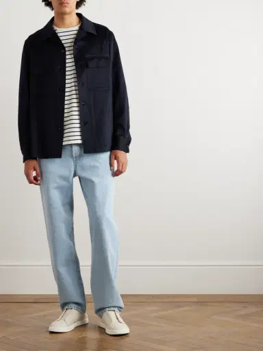 Zegna Oasi Cashmere Overshirt - Men | Thumbnail 2