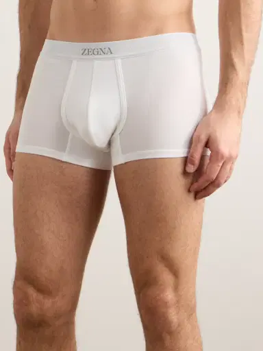 Zegna Stretch-Cotton Boxer Briefs - Men | Thumbnail 2