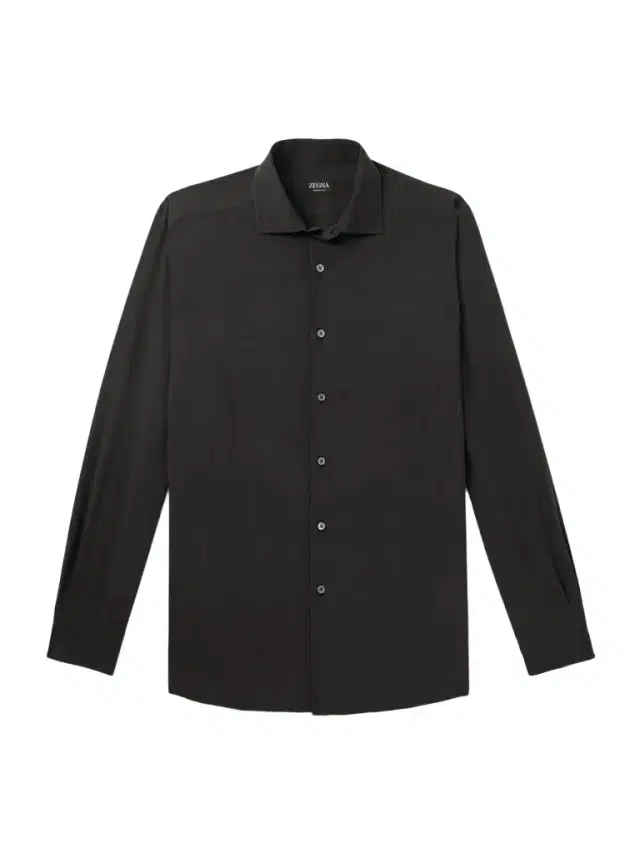 Zegna Garment-Dyed Silk Shirt - Men