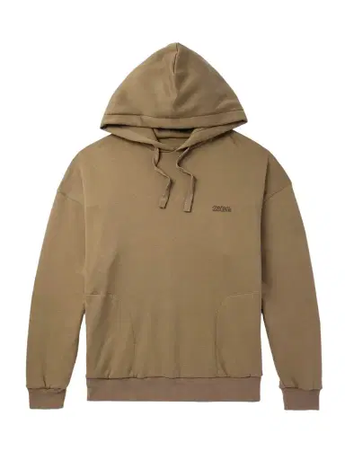 Zegna Logo-Embroidered Cotton-Blend Jersey Hoodie - Men | Thumbnail 1 Zegna Logo-Embroidered Cotton-Blend Jersey Hoodie - Men | Thumbnail 1
