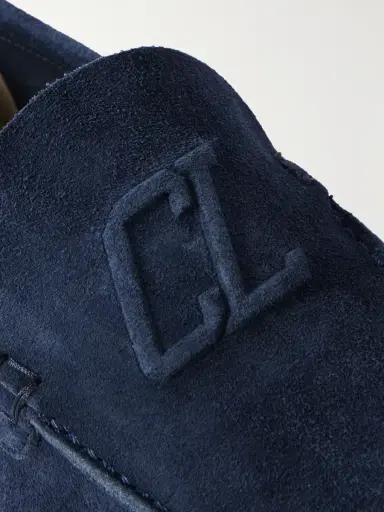 Christian Louboutin Varsiboat Logo-Embossed Suede Loafers - Men | Thumbnail 6 Christian Louboutin Varsiboat Logo-Embossed Suede Loafers - Men | Thumbnail 6