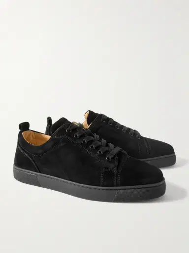 Christian Louboutin Louis Junior Suede Sneakers - Men | Thumbnail 4 Christian Louboutin Louis Junior Suede Sneakers - Men | Thumbnail 4