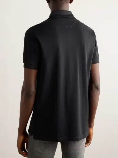 Paul Smith Cotton-Piqué Polo Shirt - Men | Thumbnail 4 Paul Smith Cotton-Piqué Polo Shirt - Men | Thumbnail 4