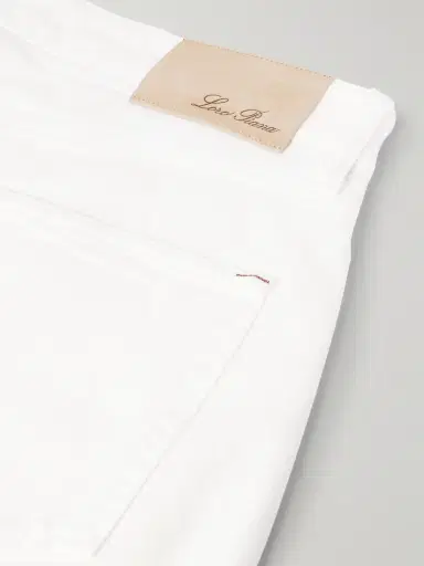 Loro Piana Quarona Slim-Fit Stretch-Cotton Twill Trousers - Men | Thumbnail 4