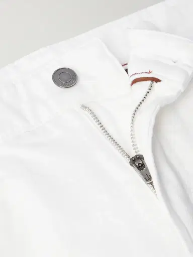 Loro Piana Quarona Slim-Fit Stretch-Cotton Twill Trousers - Men | Thumbnail 5