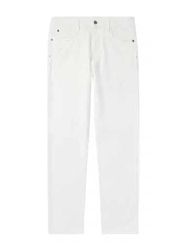 Loro Piana Quarona Slim-Fit Stretch-Cotton Twill Trousers - Men | Thumbnail 1