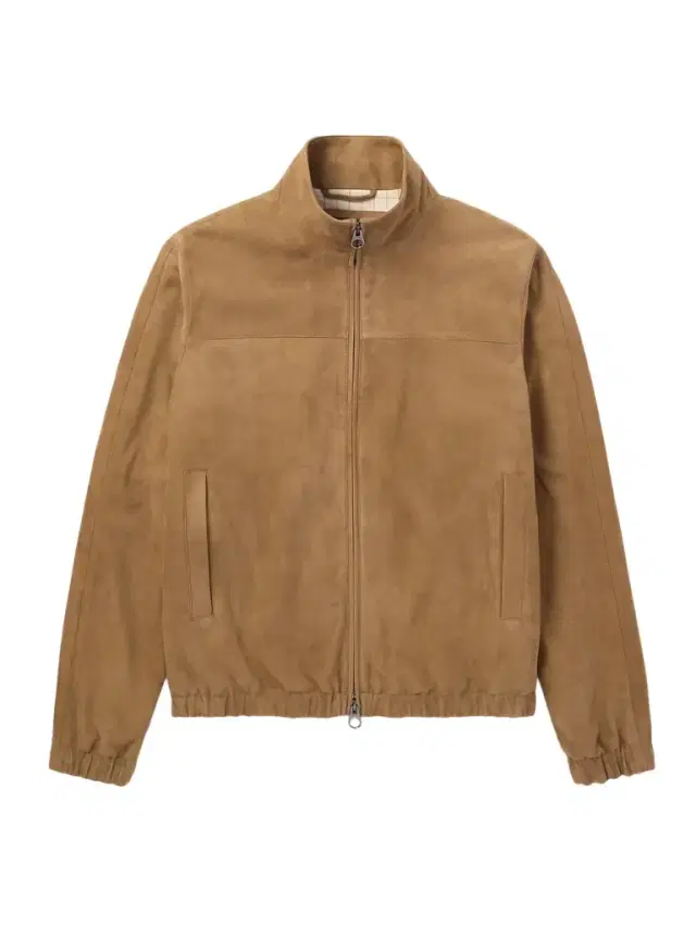 Loro Piana Suede Zip-Up Bomber Jacket - Men