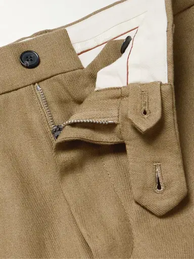 Loro Piana Carlo Straight-Leg Linen-Twill Trousers - Men | Thumbnail 5