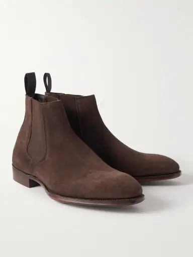 George Cleverley Jason Suede Chelsea Boots - Men | Thumbnail 3 George Cleverley Jason Suede Chelsea Boots - Men | Thumbnail 3