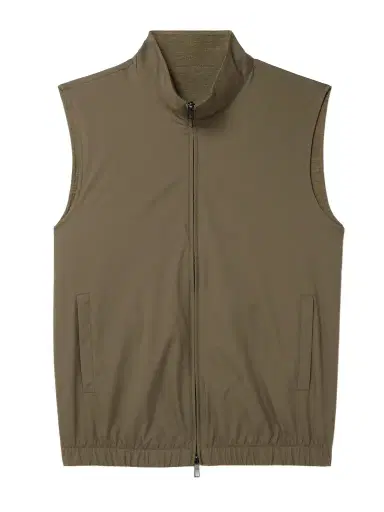 Loro Piana Slim-Fit Reversible Storm System® Shell and Super Wish® Virgin Wool Gilet - Men | Thumbnail 1
