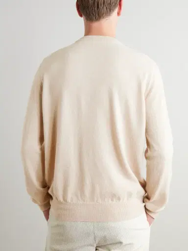 Loro Piana Slim-Fit Baby Cashmere Sweater - Men | Thumbnail 4