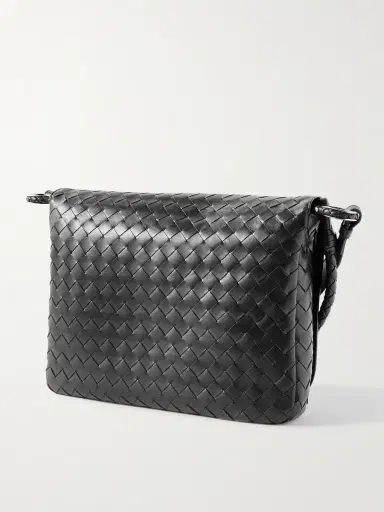 Bottega Veneta Intrecciato Leather Messenger Bag - Men | Thumbnail 3 Bottega Veneta Intrecciato Leather Messenger Bag - Men | Thumbnail 3
