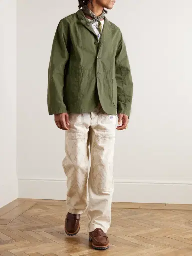 KAPITAL Cotton-Blend Ripstop Jacket - Men | Thumbnail 2 KAPITAL Cotton-Blend Ripstop Jacket - Men | Thumbnail 2