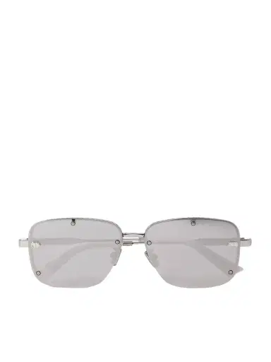 DIOR Eyewear NeoDior S4U Rectangle-Frame Gunmetal-Tone Sunglasses - Men | Thumbnail 1 DIOR Eyewear NeoDior S4U Rectangle-Frame Gunmetal-Tone Sunglasses - Men | Thumbnail 1