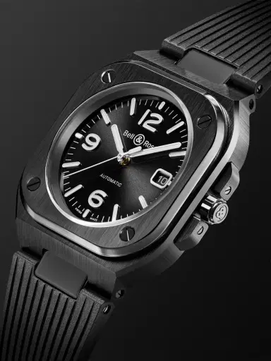 Bell & Ross BR 05 Automatic Stainless Steel Watch, Ref. BR05A-BL-CE/SRB - Men | Thumbnail 4 Bell & Ross BR 05 Automatic Stainless Steel Watch, Ref. BR05A-BL-CE/SRB - Men | Thumbnail 4