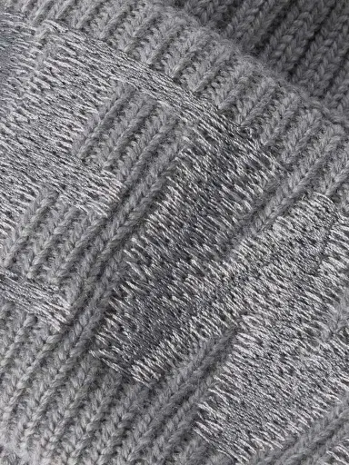 Loewe Logo-Embroidered Ribbed Wool Beanie - Men | Thumbnail 3